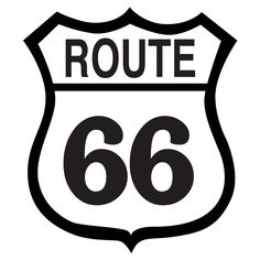 Route 66 Sign Clipart