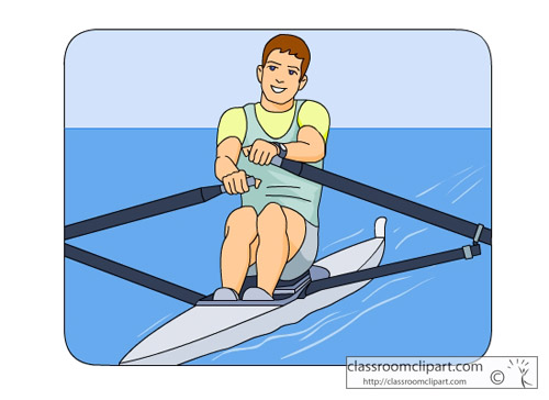 Rowing Clipart Size: 59 Kb - Rowing Clipart