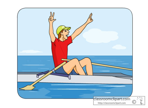 Rowing Contest Clipart Size: 55 Kb From: Water Sports