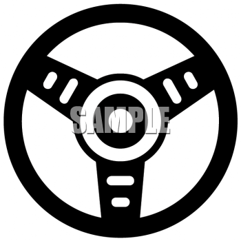 Steering Wheel Clipart. Car w