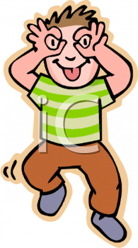 Royalty Free Clip Art Image:  - Silly Clip Art