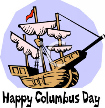 Royalty Free Columbus Day Clipart