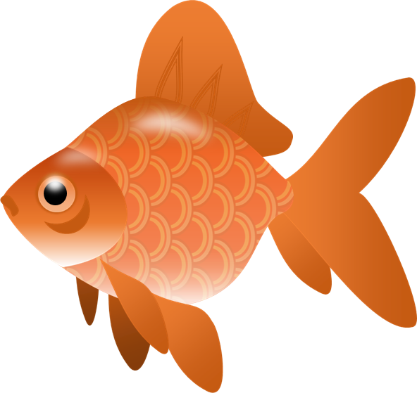 Royalty Free Goldfish Clipart - Gold Fish Clip Art