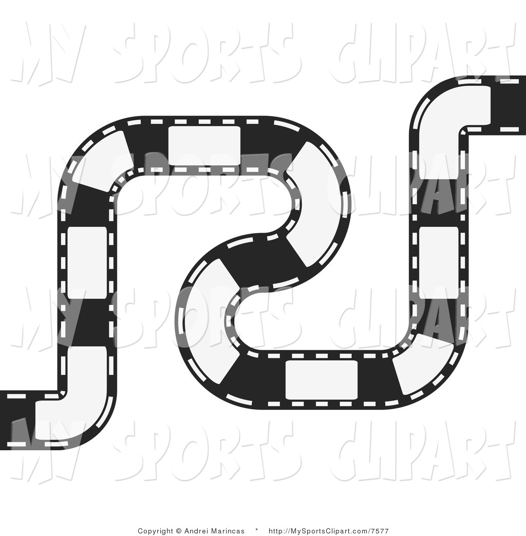 Royalty Free Race Track Stock Sports Clipart Illustrations