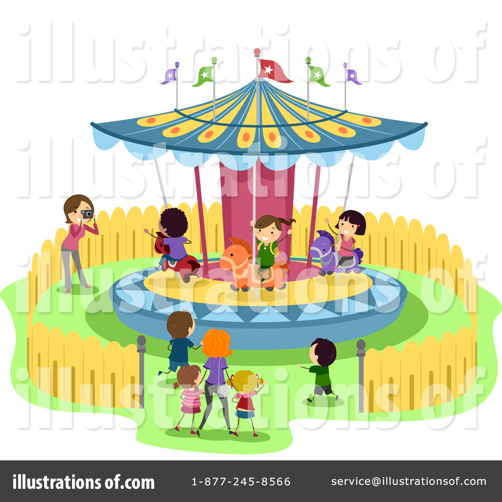 Royalty-Free (RF) Amusement Park Clipart Illustration #1080978 by BNP Design Studio