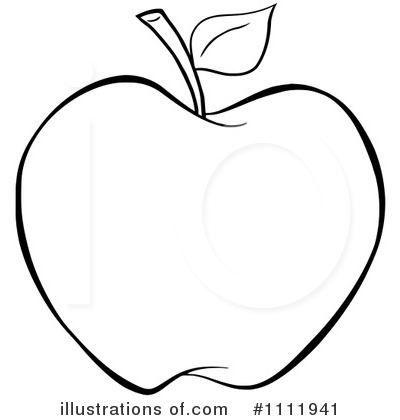 Royalty-Free (RF) Apple . - Clipart Of Apple