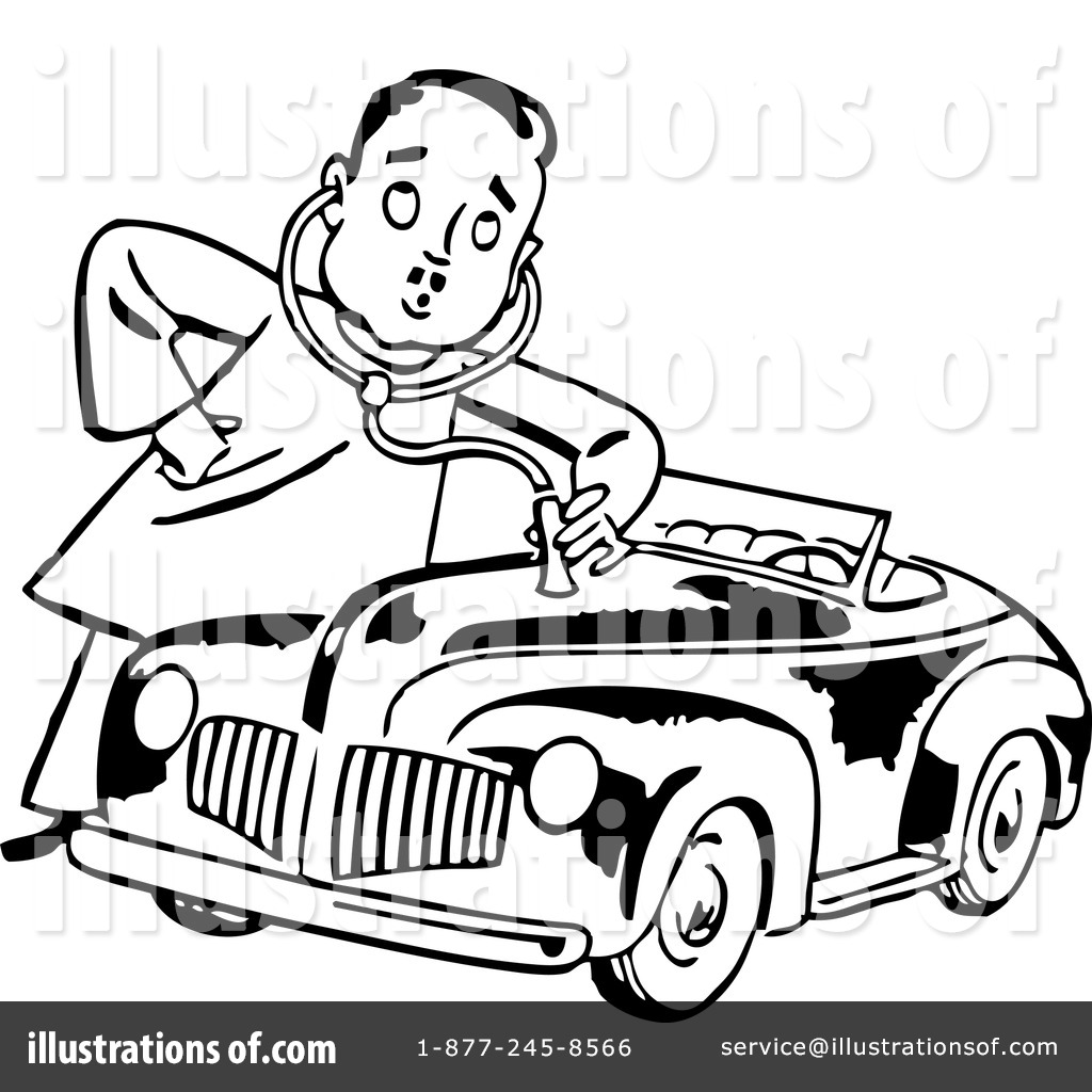 Royalty-Free (RF) Automotive Clipart Illustration #1156541 by BestVector