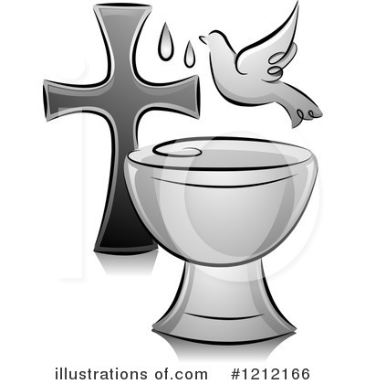 Royalty-Free (RF) Baptism Clipart Illustration by BNP Design Studio - Stock Sample