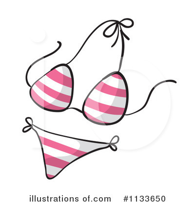 Polka Dot Bikini Clipart
