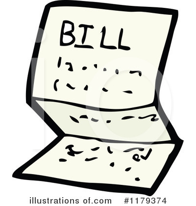 Royalty-Free (RF) Bills Clipart Illustration #1179374 by lineartestpilot
