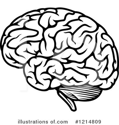 Royalty-Free (RF) Brain Clipart Illustration #1214809 by Seamartini Graphics