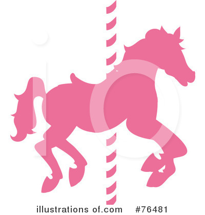 Royalty-Free (RF) Carousel Horse Clipart Illustration by Pams Clipart - Stock Sample