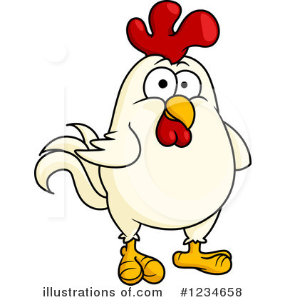 Royalty-Free (RF) Chicken Clipart Illustration by Vector Tradition SM - Stock Sample