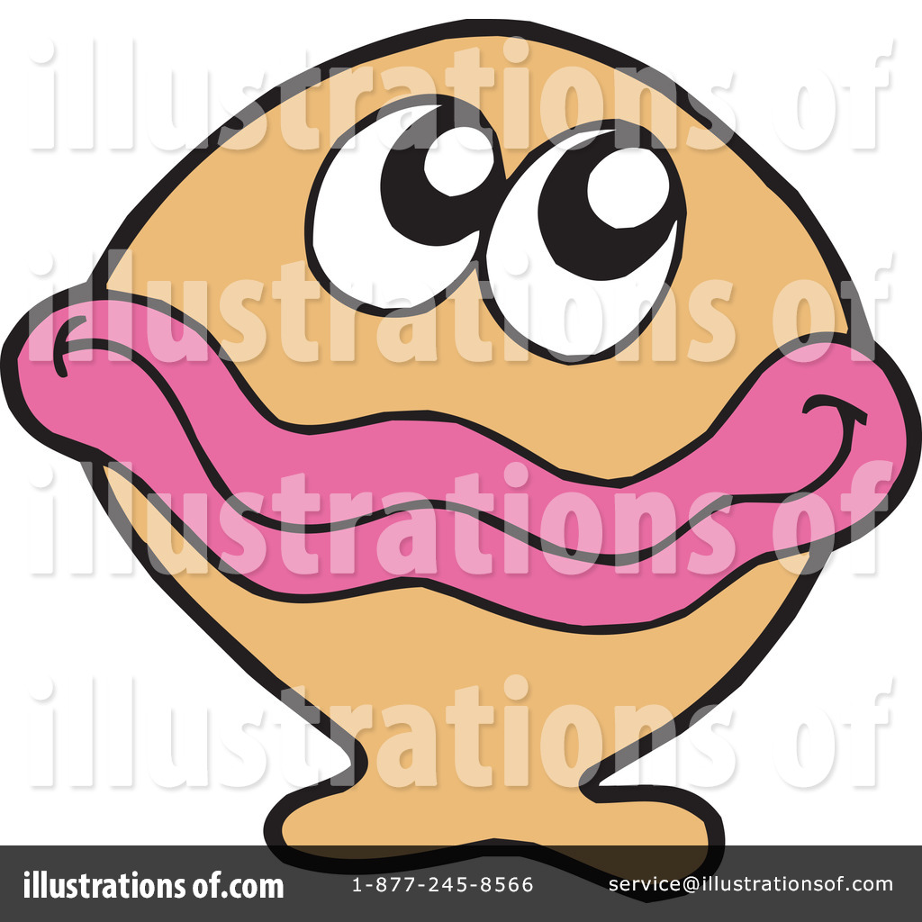 Royalty-Free (RF) Clam Clipart Illustration #1081620 by visekart