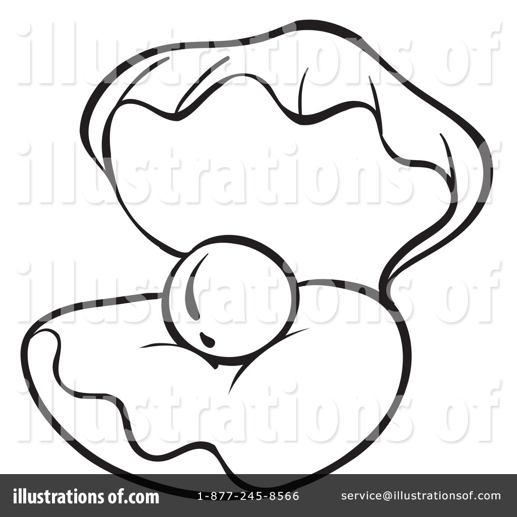Royalty-Free (RF) Clam Clipart Illustration #1132110 by colematt