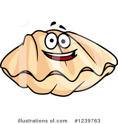 Royalty-Free (RF) Clam Clipart Illustration by Vector Tradition SM - Stock Sample