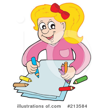 Royalty-Free (RF) Coloring Clipart Illustration #213584 by visekart