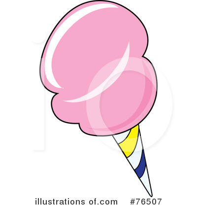 Royalty-Free (RF) Cotton Candy Clipart Illustration by Pams Clipart - Stock Sample