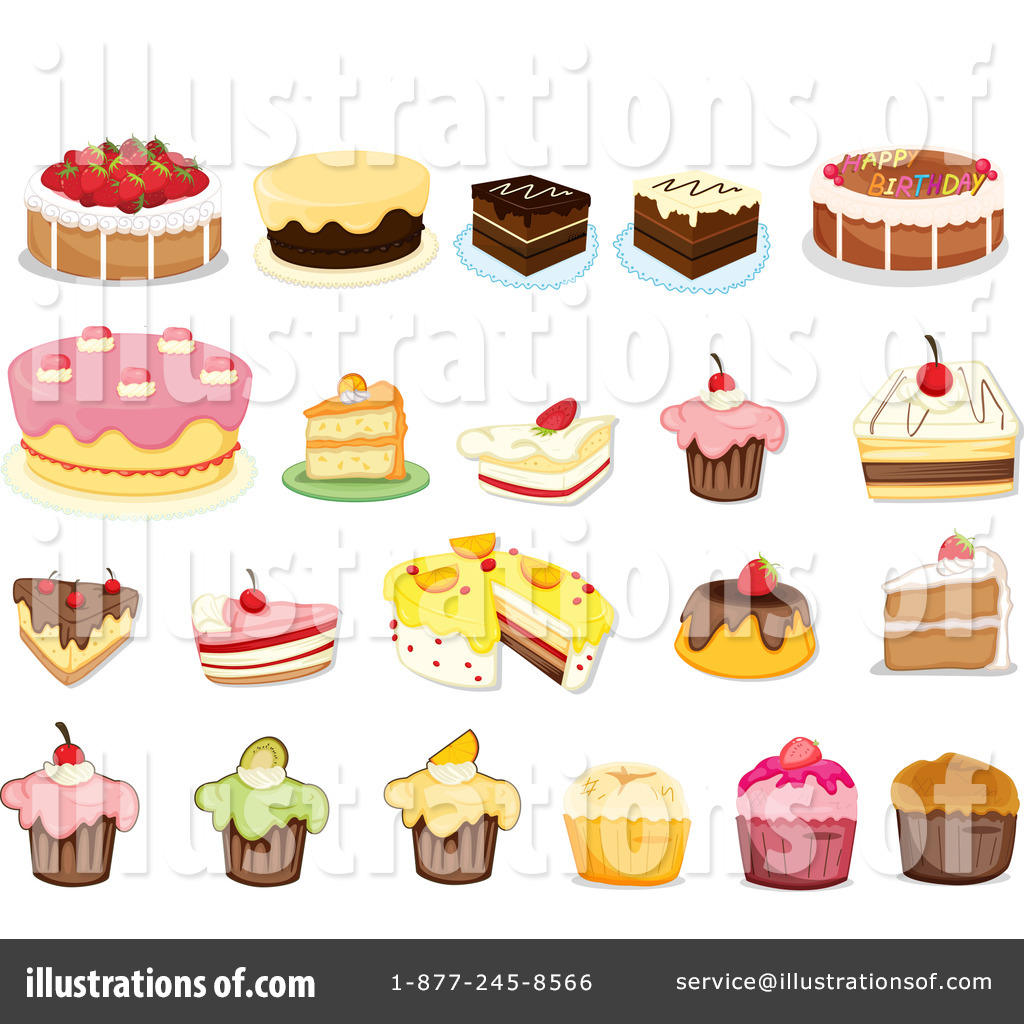 Royalty-Free (RF) Dessert Clipart Illustration #1124084 by colematt
