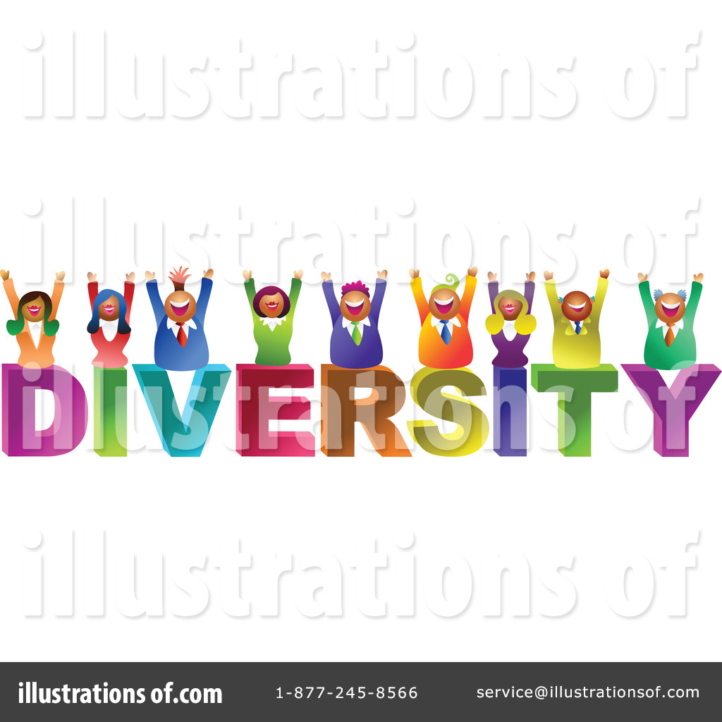 Royalty-Free (RF) Diversity Clipart Illustration #96102 by Prawny