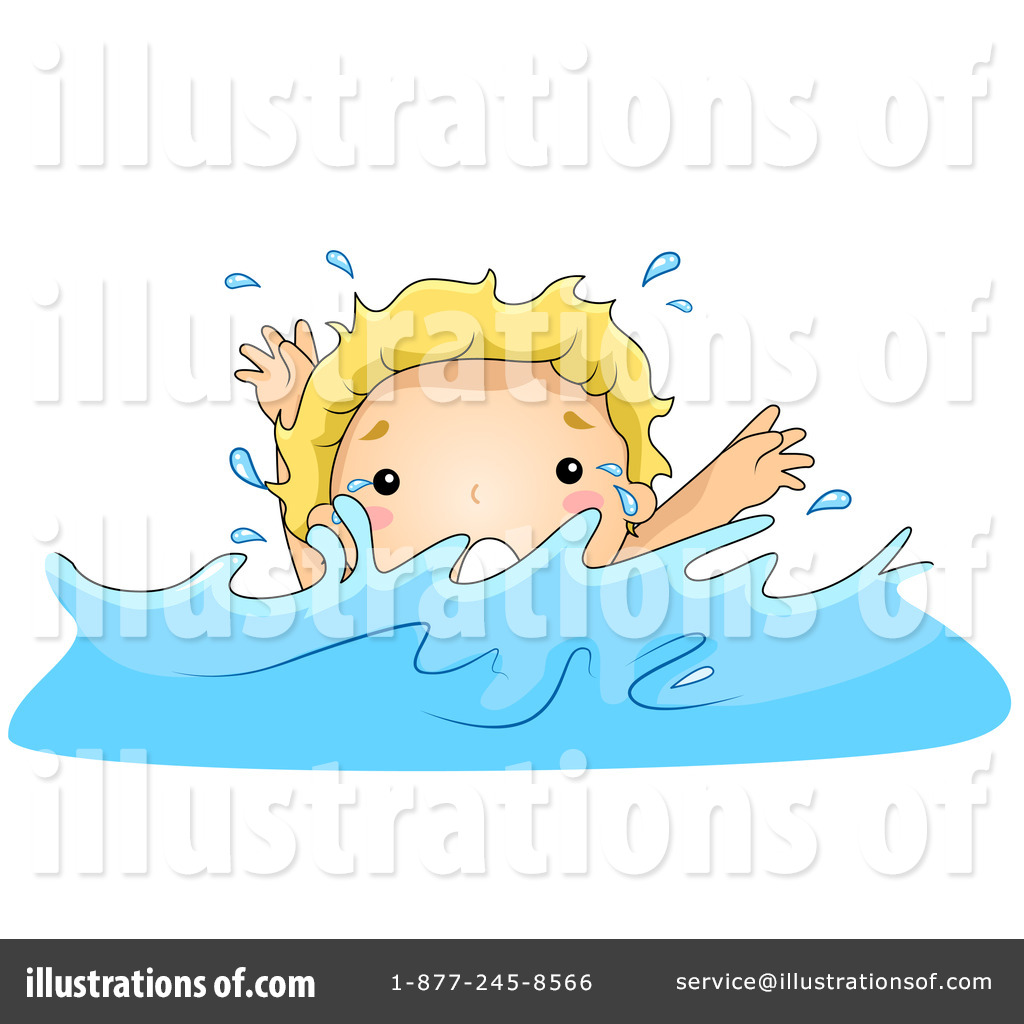 Royalty-Free (RF) Drowning Clipart Illustration by BNP Design Studio - Stock Sample