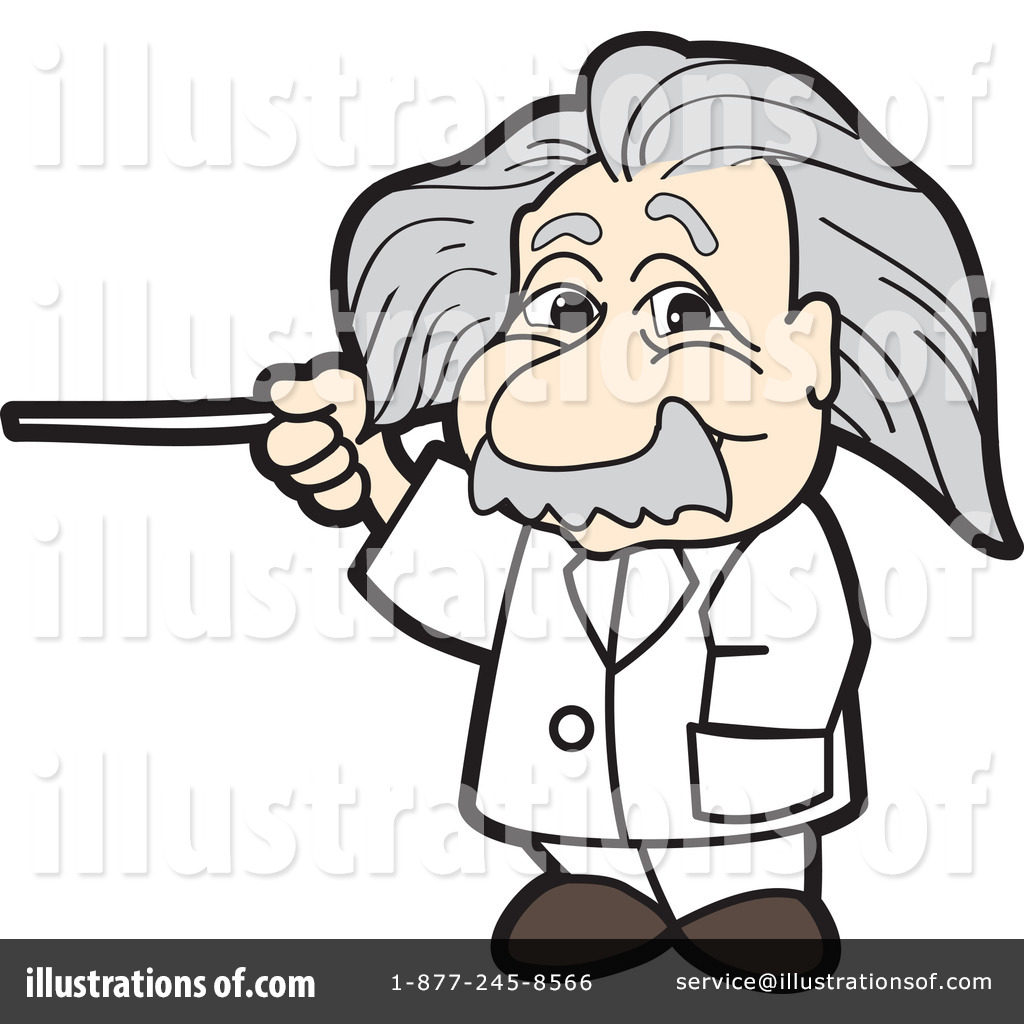 Royalty-Free (RF) Einstein Clipart Illustration #1120144 by Toons4Biz