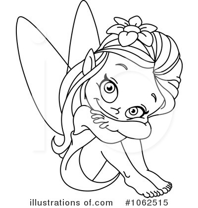 Royalty-Free (RF) Fairy . - Fairy Clipart Black And White