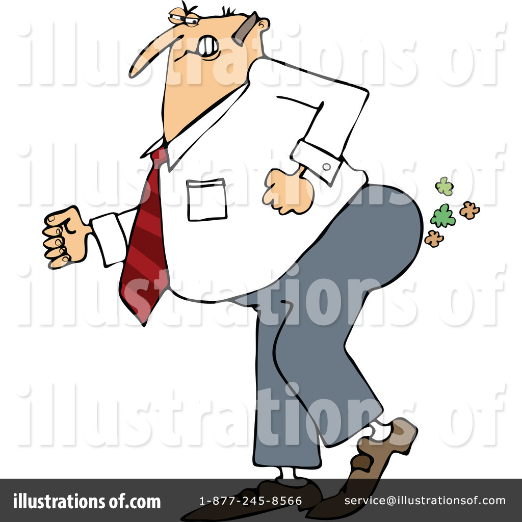 Royalty-Free (RF) Farting Clipart Illustration #1199899 by Dennis Cox