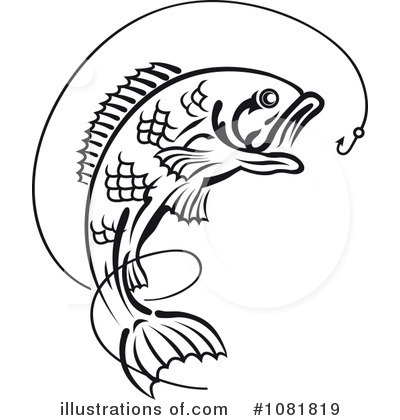 Royalty-Free (RF) Fishing Clipart Illustration by Vector Tradition SM - Stock Sample