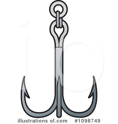 Royalty-Free (RF) Fishing Hook Clipart Illustration by Lal Perera - Stock Sample
