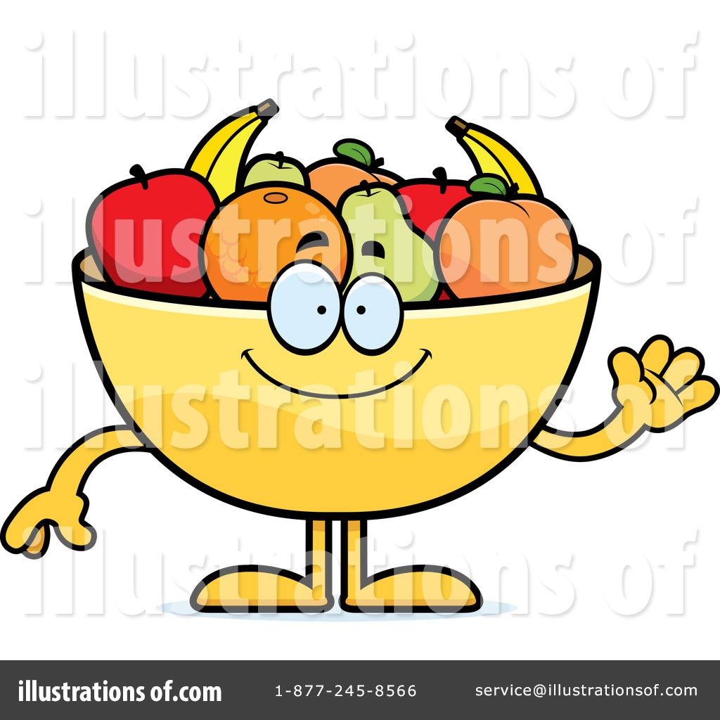 Royalty-Free (RF) Fruit Bowl Clipart Illustration by Cory Thoman - Stock Sample