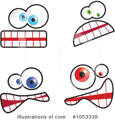 Royalty-Free (RF) Funny Face Clipart Illustration #1053330 by Prawny