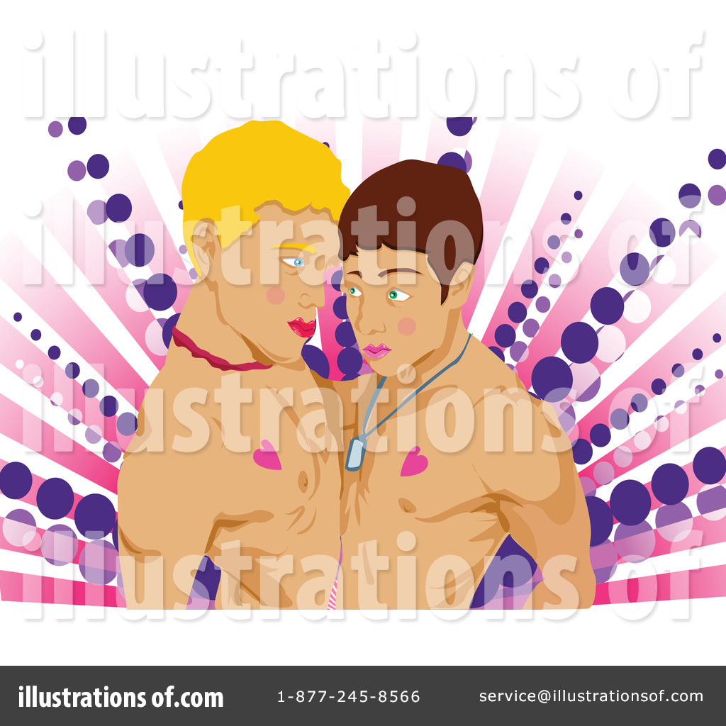 Royalty-Free (RF) Gay Clipart Illustration #89446