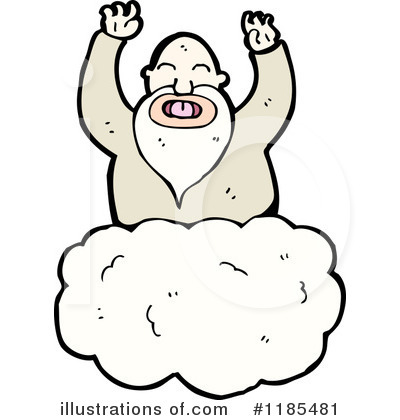 Royalty-Free (RF) God Clipart Illustration #1185481 by lineartestpilot