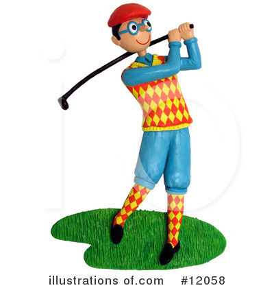Royalty-Free (RF) Golfing Cli - Golfing Clipart