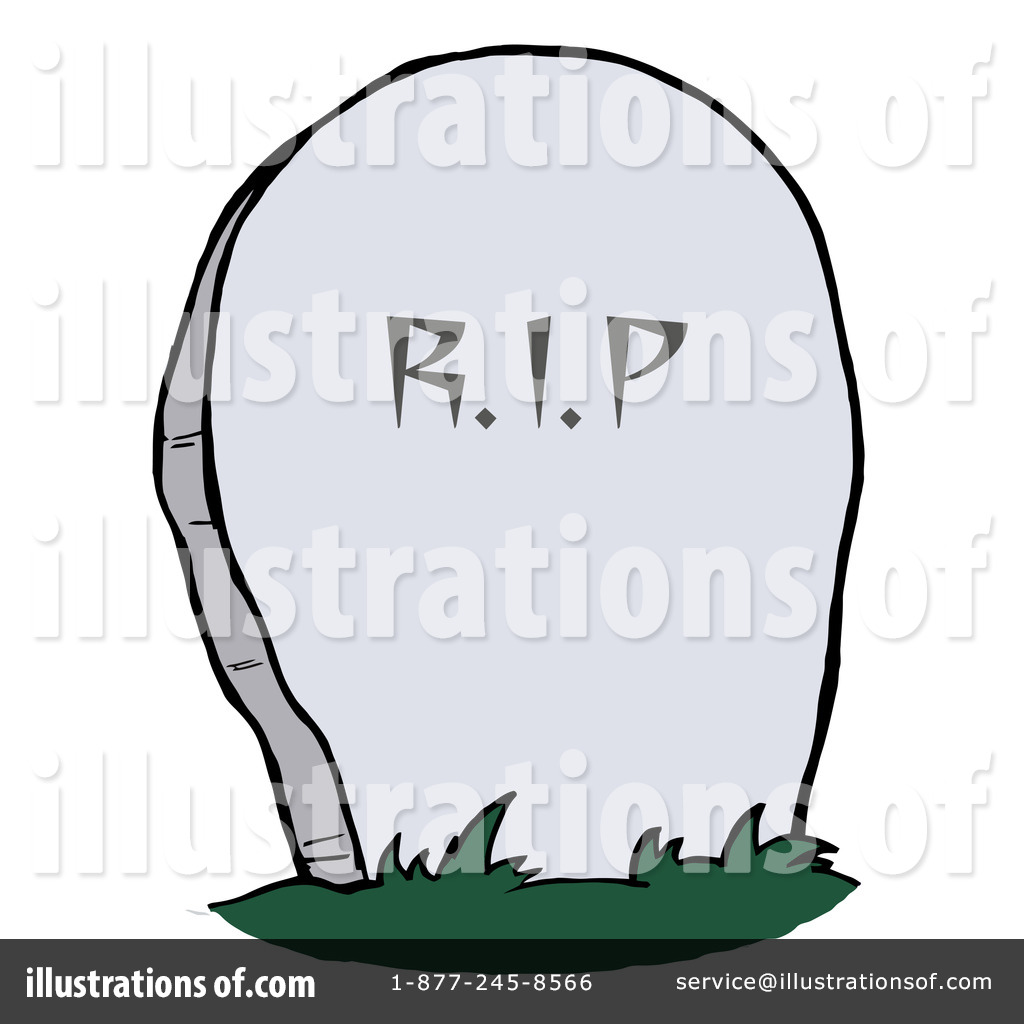 Large Halloween Tombstone Wit