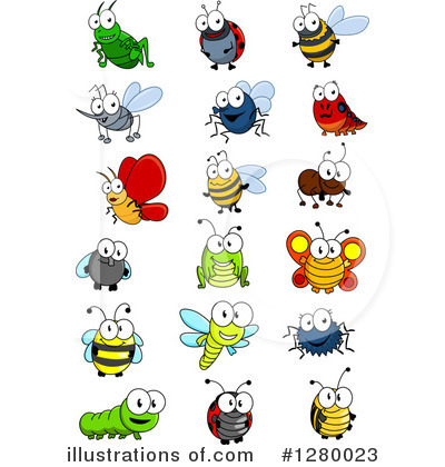 Royalty-Free (RF) Insects Clipart Illustration by Vector Tradition SM - Stock Sample