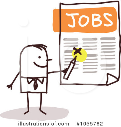 Royalty Free Rf Jobs Clipart Illustration By Nl Shop Stock Sample