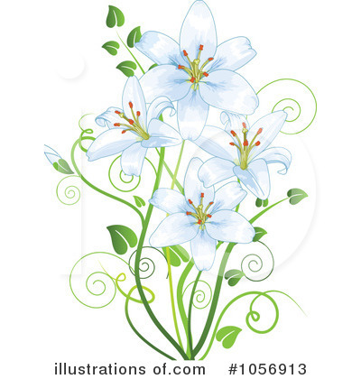 White Easter Lily Decoration