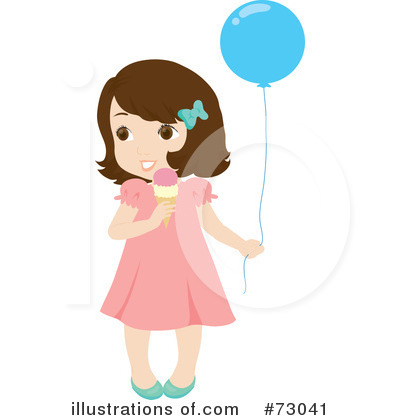Royalty-Free (RF) Little Girl Clipart Illustration by Rosie Piter - Stock Sample