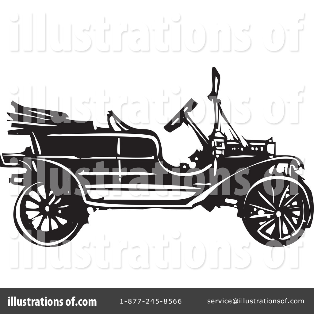 Royalty-Free (RF) Model T Clipart Illustration #1316380 by xunantunich