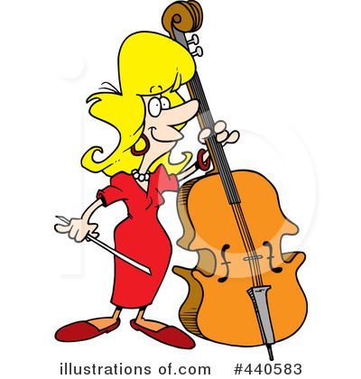 Royalty-Free (RF) Musician Clipart Illustration #440583 by Ron Leishman