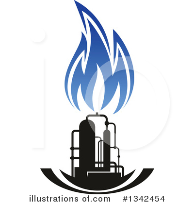 Royalty-Free (RF) Natural Gas Clipart Illustration #1342454 by Vector Tradition SM