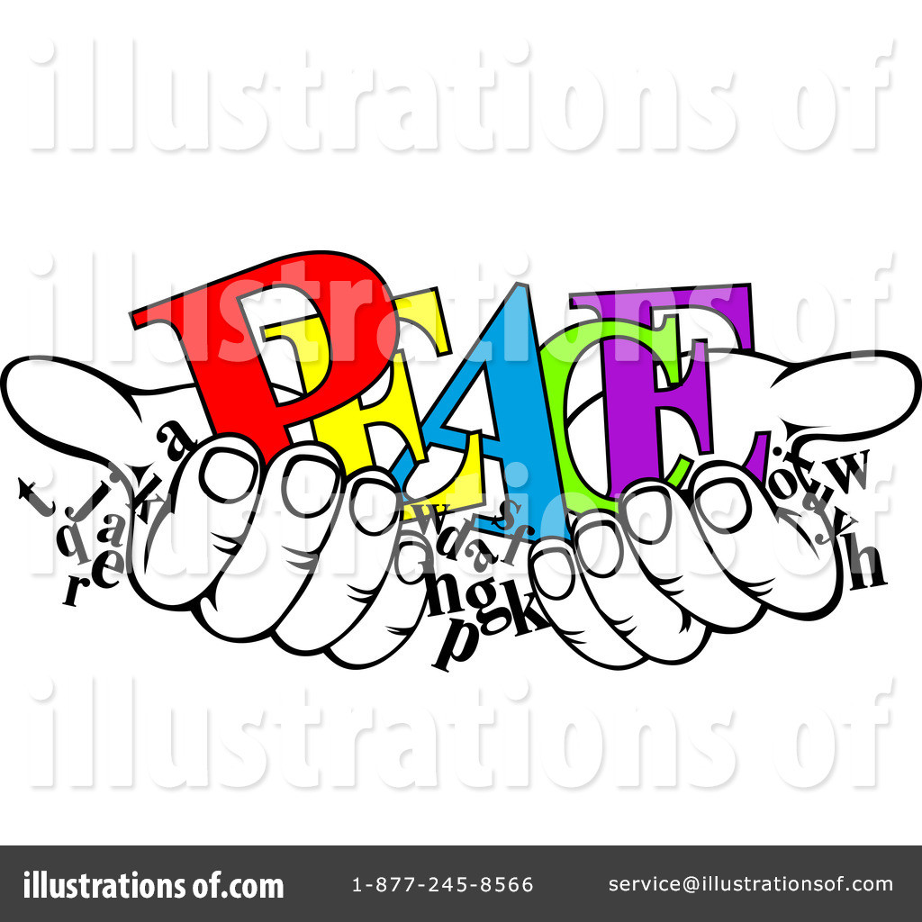 Royalty-Free (RF) Peace Clipart Illustration by Vector Tradition SM - Stock Sample