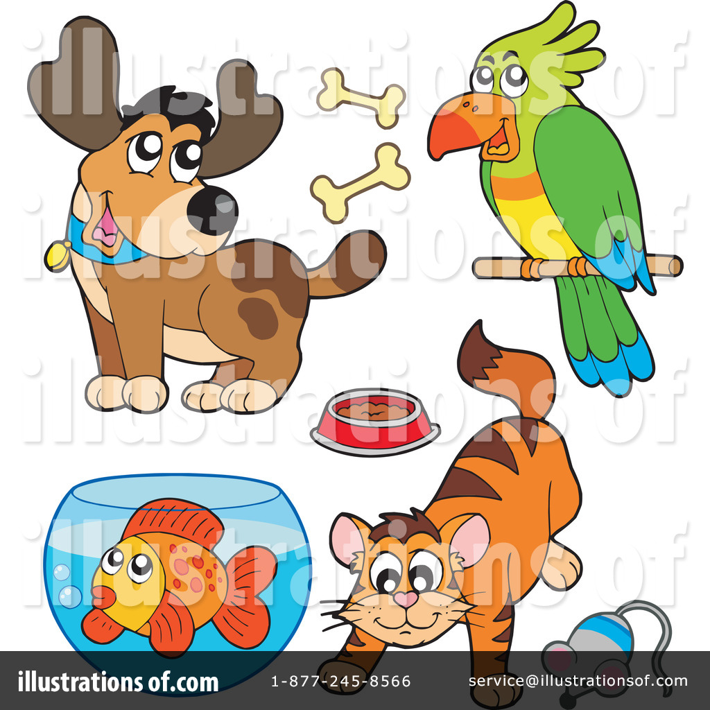 Royalty-Free (RF) Pets Clipart Illustration #212018 by visekart