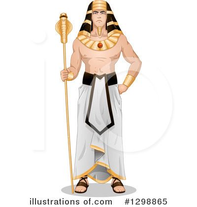 Royalty-Free (RF) Pharaoh Clipart Illustration #1298865 by Liron Peer