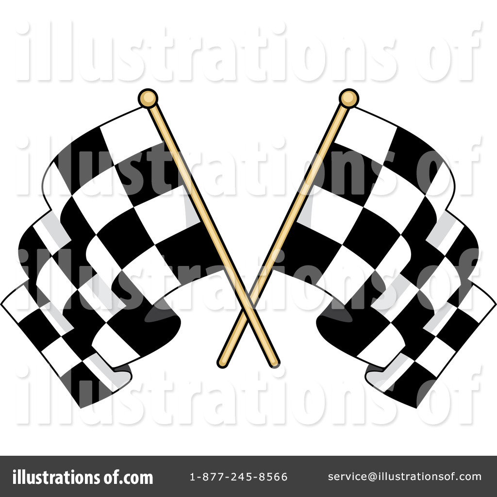 Royalty-Free (RF) Racing Flag Clipart Illustration #1237852 by Vector Tradition SM