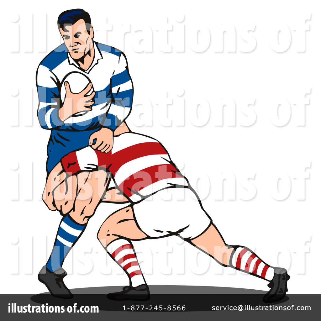 Royalty-Free (RF) Rugby Clipart Illustration #216328 by patrimonio