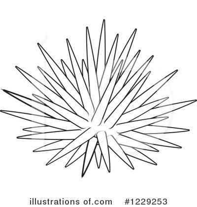 Royalty Free Rf Sea Urchin Clipart Illustration 1229253 By Alex