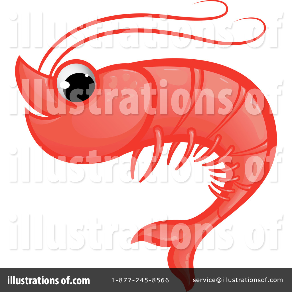 Royalty-Free (RF) Shrimp Clipart Illustration #1058990 by Paulo Resende